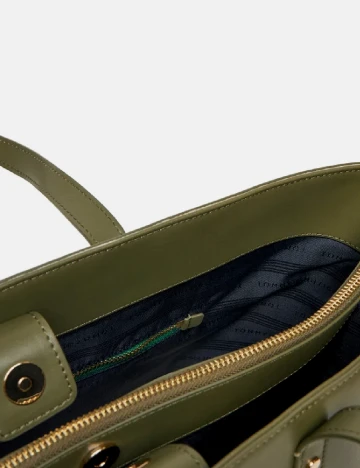 Geanta Tommy Hilfiger, verde
