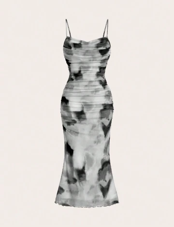 Rochie medie SHEIN, gri