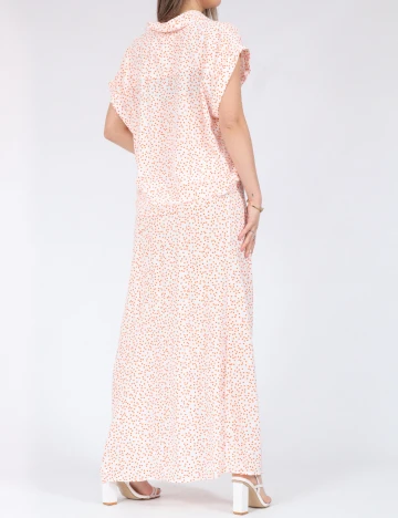 Bluza Pieces, alb Alb