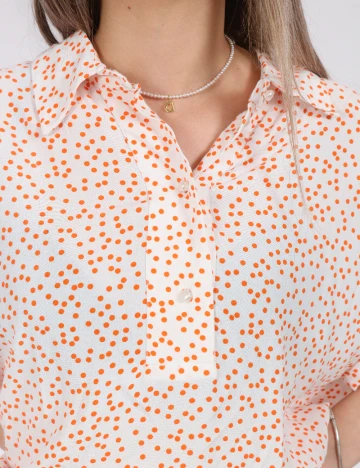 Bluza Pieces, alb Alb