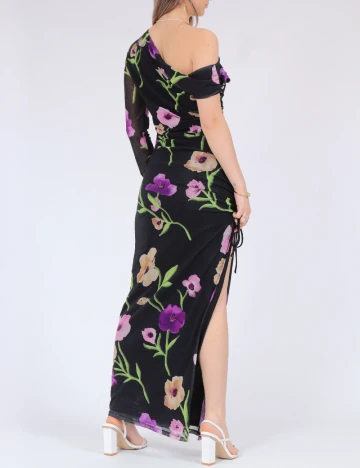 Rochie lunga Something New, negru Negru