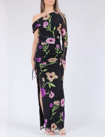 Rochie lunga Something New, negru Negru