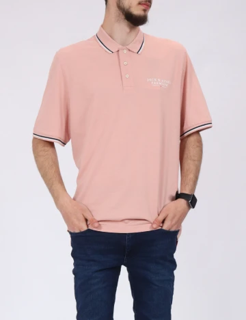 Tricou Jack&Jones, roz Roz