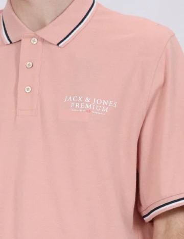 Tricou Jack&Jones, roz Roz