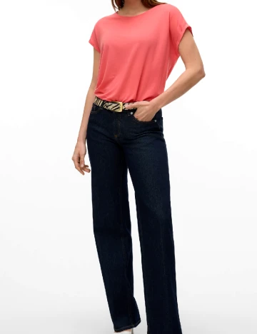 Tricou Vero Moda, corai Roz