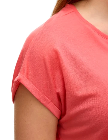 Tricou Vero Moda, corai Roz
