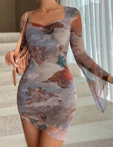 Rochie scurta SHEIN, mix culori Mix culori