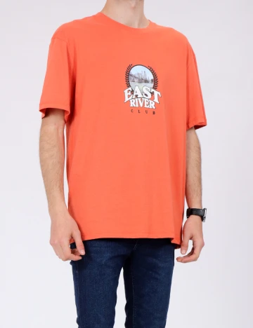 Tricou Jack&Jones, portocaliu