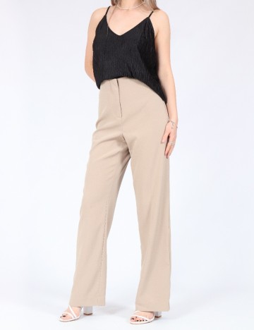 Pantaloni Vero Moda, bej