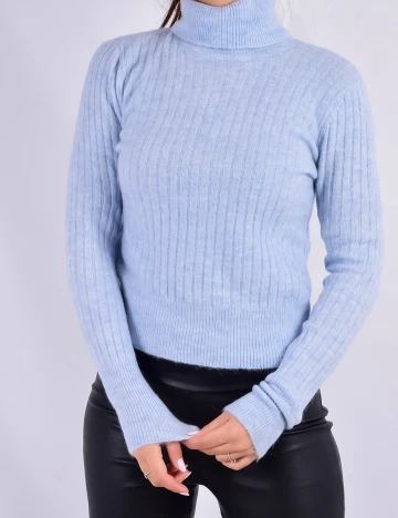 Pulover Zara, albastru, S