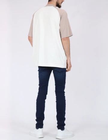 Tricou Oversize Jack&Jones, alb
