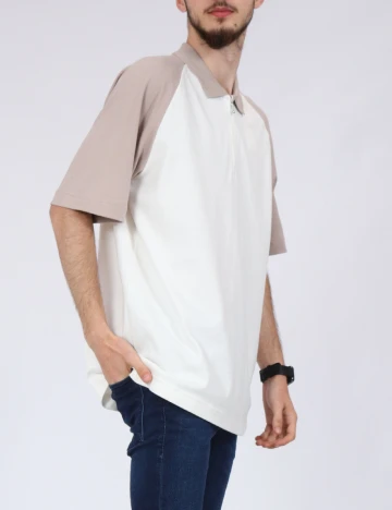 Tricou Oversize Jack&Jones, alb
