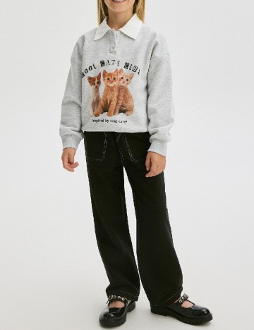 
						Pantaloni Reserved, negru