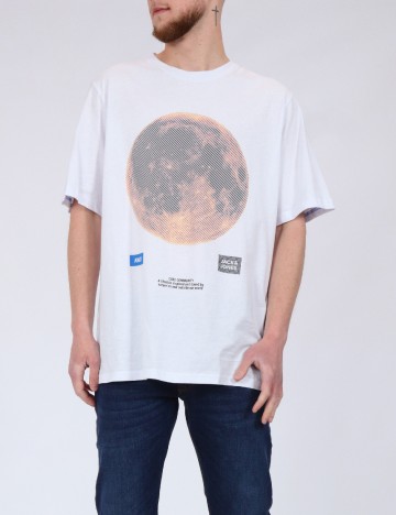 
						Tricou Jack&Jones, alb