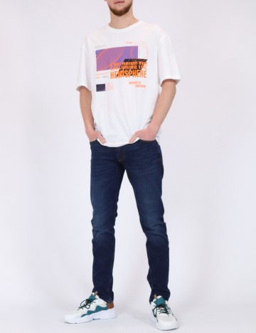 
						Tricou Jack&Jones, alb