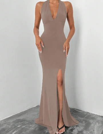 Rochie lunga SHEIN, gri