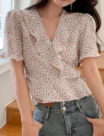 Bluza Dazy, floral print Floral print