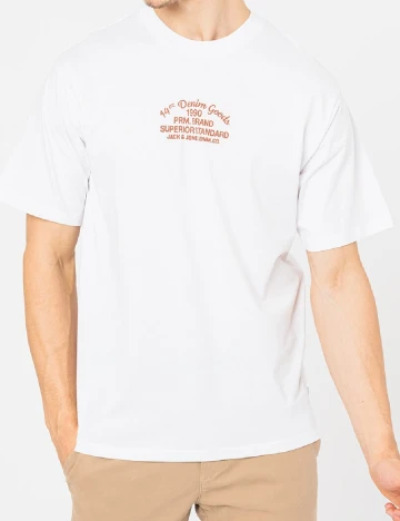Tricou Jack&Jones, alb