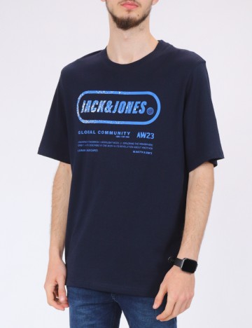 
						Tricou Jack&Jones, bleumarin