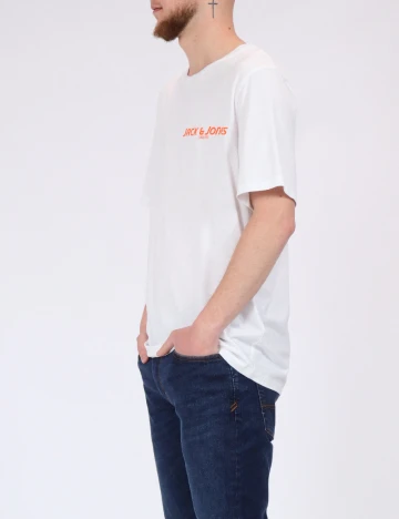 Tricou Jack&Jones, alb Alb