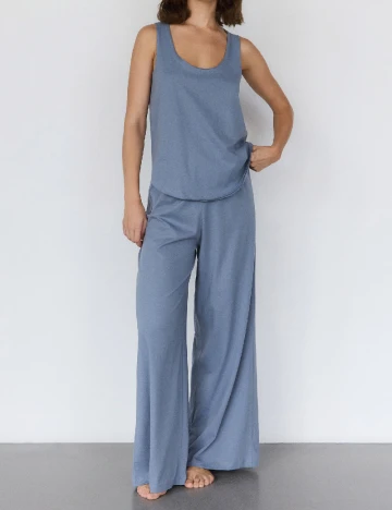 Pantaloni de pijama Reserved, albastru