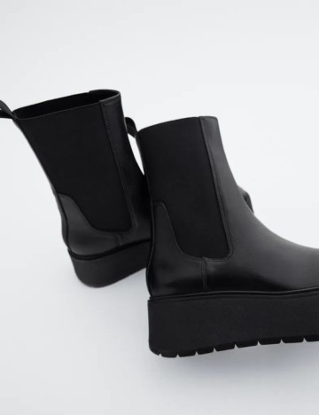 Ghete Zara, negru, 40