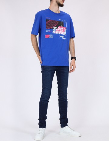 Tricou Jack&Jones, albastru