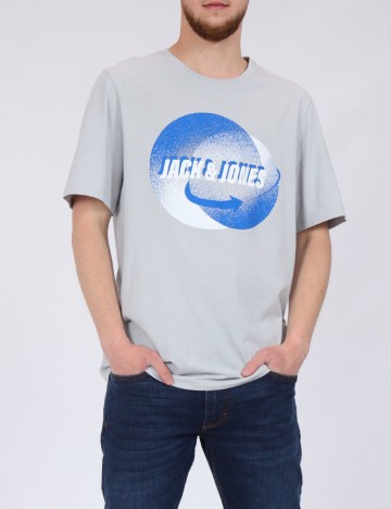 
						Tricou Jack&Jones, gri