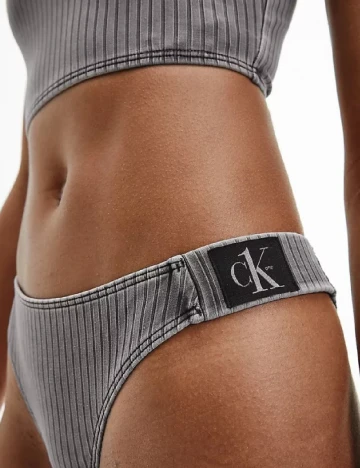 Chilot de baie Calvin Klein, gri
