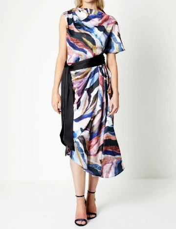 Rochie medie Coast, mix culori