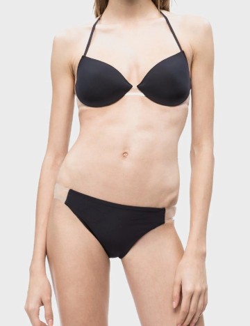 
						Chilot de  baie Calvin Klein, negru