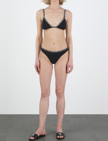Sutien de baie Calvin Klein, negru