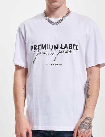 
						Tricou Jack&Jones, alb