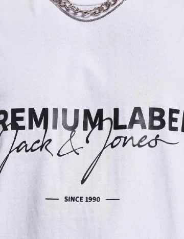 Tricou Jack&Jones, alb