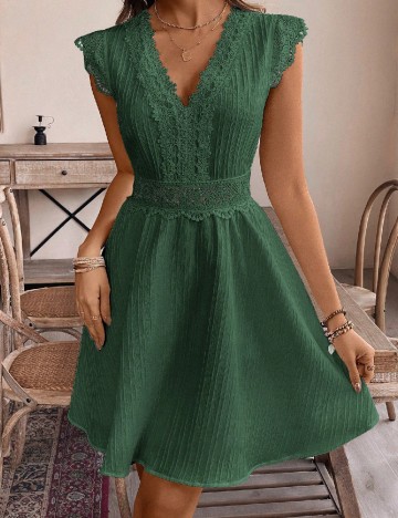 
						Rochie scurta SHEIN, verde