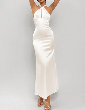 
						Rochie lunga SHEIN, crem