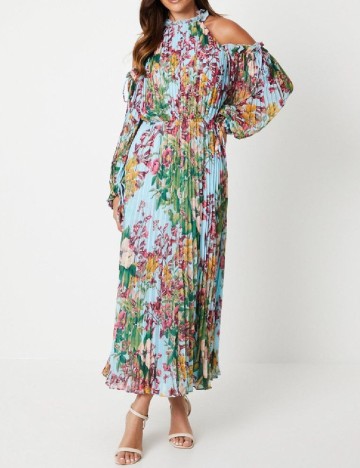 
						Rochie lunga Coast, mix culori