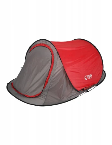 Cort de camping FROYAK, rosu/gri Rosu