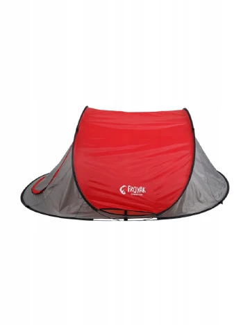Cort de camping FROYAK, rosu/gri Rosu