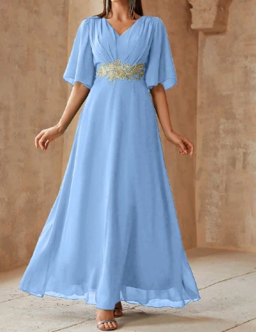 Rochie lunga SHEIN, bleu