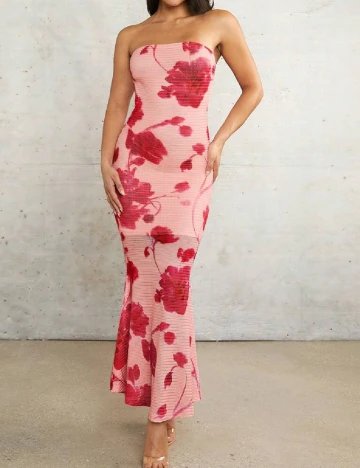 Rochie lunga SHEIN, roz