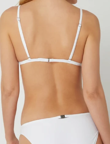 Sutien de baie Calvin Klein, alb