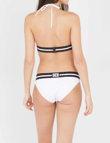 Chilot de baie Calvin Klein, alb/negru