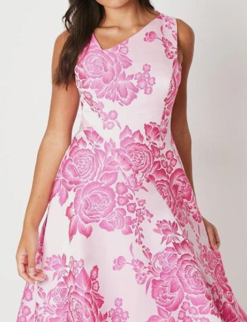 Rochie medie Coast, roz