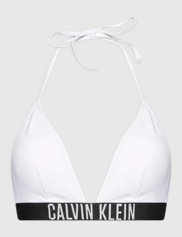 Sutien de baie Calvin Klein, alb