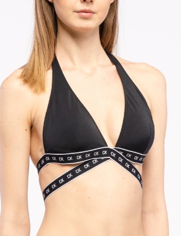 Sutien de baie Calvin Klein, negru