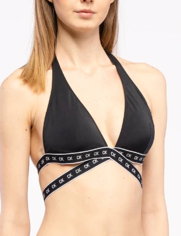 Sutien de baie Calvin Klein, negru