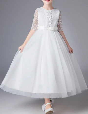 Rochie Shein Kids, alb