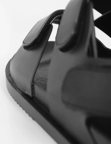 Sandale ASOS, negru Negru