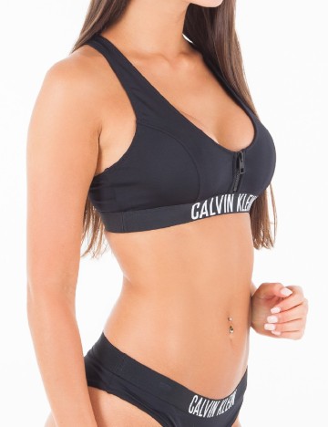 
						Sutien de baie Calvin Klein, negru